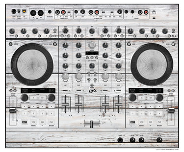 Native Instruments S4 MK1 Skin Woody White